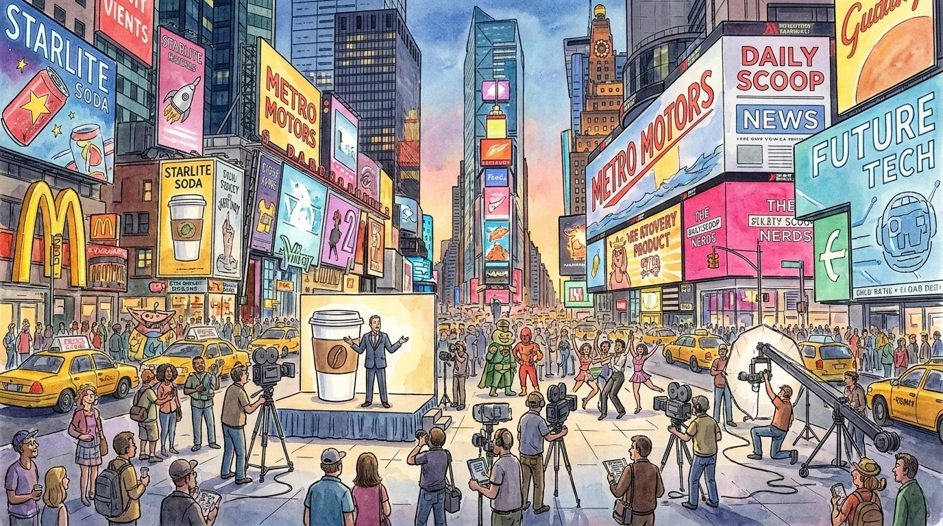 The Advertiser Guide cover illustration